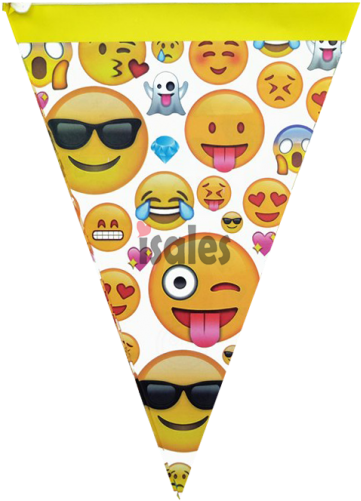 Zicome Emoji Birthday Party Supplies - Serves 16 (600x600), Png Download