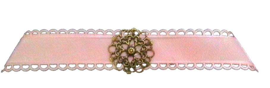 Pink Choker Png By Mom-espeace On Deviantart - Pearl (1024x427), Png Download