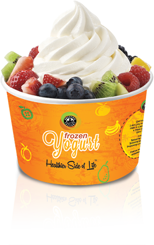 Smoothie Factory Frozen Yogurt (309x491), Png Download
