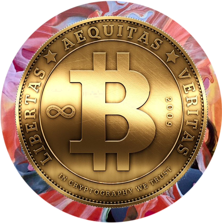 Thierry B First Australian Art Gallery To Accept Bitcoin - Bitcoin-3d Square Sticker 3" X 3" (724x960), Png Download