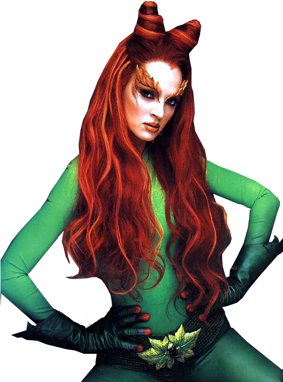 Poison Ivy Png Download - Poison Ivy Batman And Robin Png (562x768), Png Download