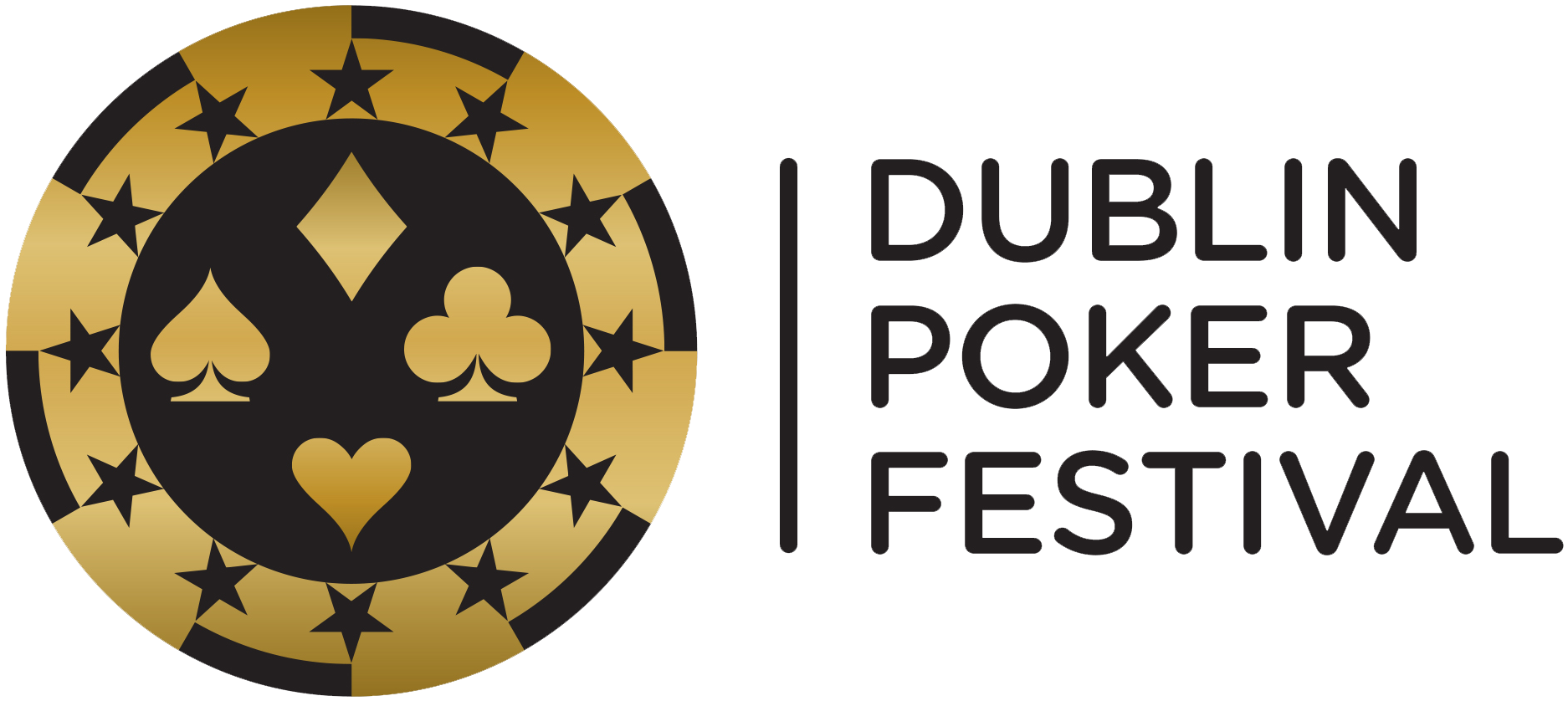 Dublin Poker Festival Logo (2480x989), Png Download