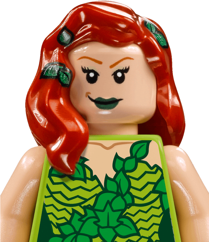 Poison Ivy - Lego Version 3 Poison Ivy Minifigure (720x960), Png Download