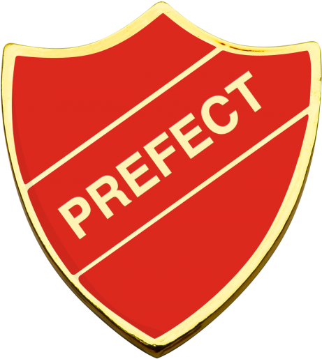 Prefect-gryffindor - Prefect Badge (500x556), Png Download