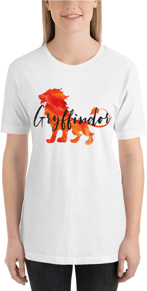 Gryffindor Hogwarts House Pride Unisex Short Sleeved - T-shirt (1000x1000), Png Download