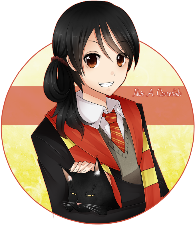 Chloe Poulton - Harry Potter Anime Girl (762x822), Png Download