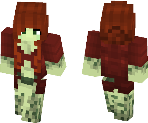 Poison Ivy - Batman: Arkham (584x497), Png Download