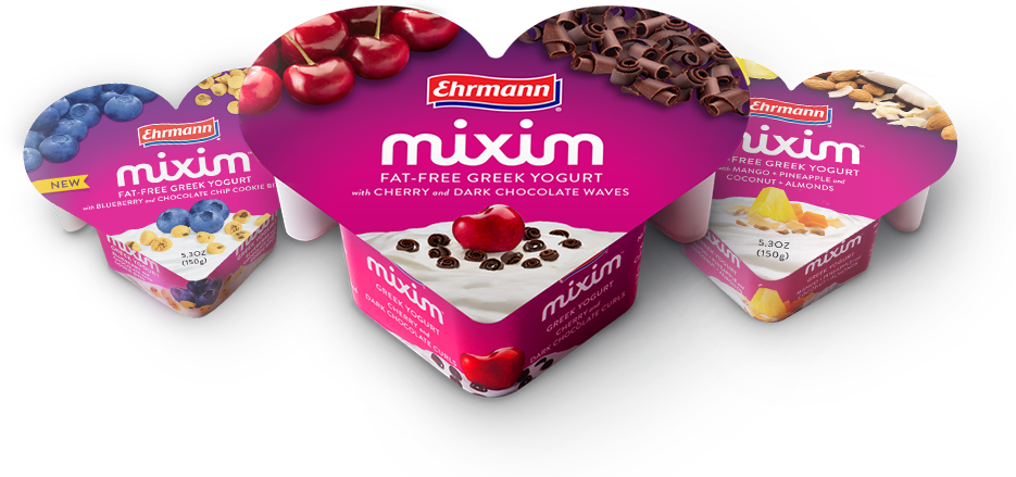 Mixim Yogurt - Chocolate (935x439), Png Download