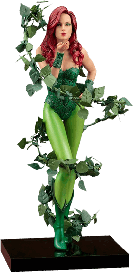 Dc: Kotobukiya Artfx+ Statue: Poison Ivy (mad Lovers) (600x600), Png Download