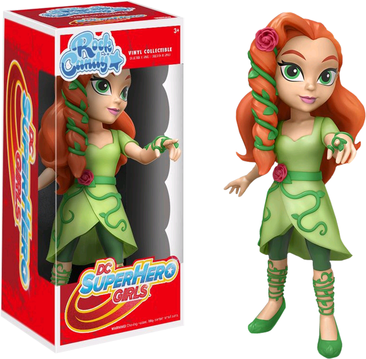 Funko Rock Candy Dc Superhero Girls - Lego Dc Superhero Girls Poison Ivy (750x736), Png Download