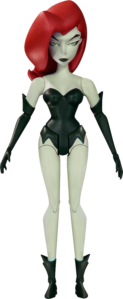 Batman Animated Series Poison Ivy Action Figure - Poison Ivy The New Batman Adventure (412x1000), Png Download