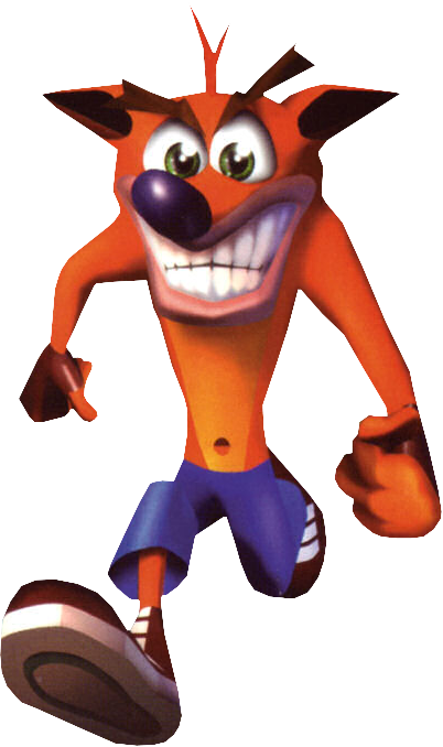 Crash-bandicoot - Crash Bandicoot 1 Crash (402x678), Png Download