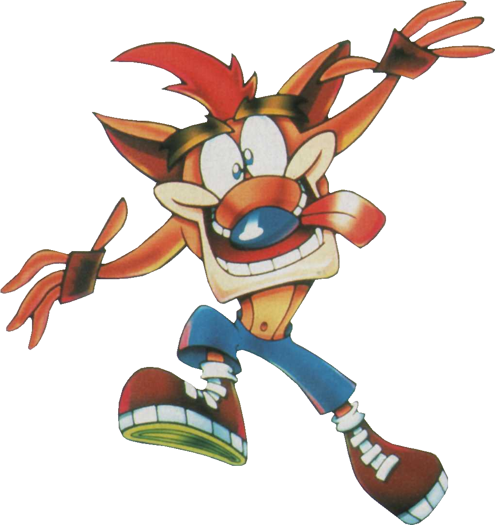 Http - //images - Wikia - - Original Crash Bandicoot Design (1066x1118), Png Download