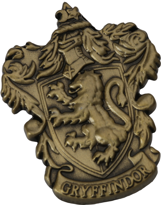 Gryffindor Pin Badge002 V=1533114850 - Pin-back Button (1055x1200), Png Download