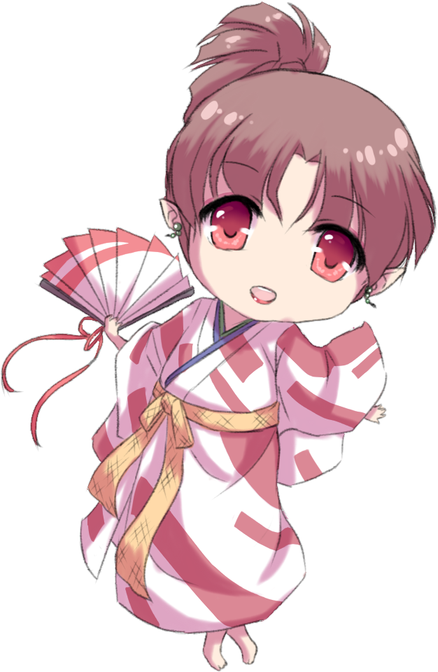 Kagura Chibi By Lady-suchiko - Inuyasha Chibi Sango (626x960), Png Download