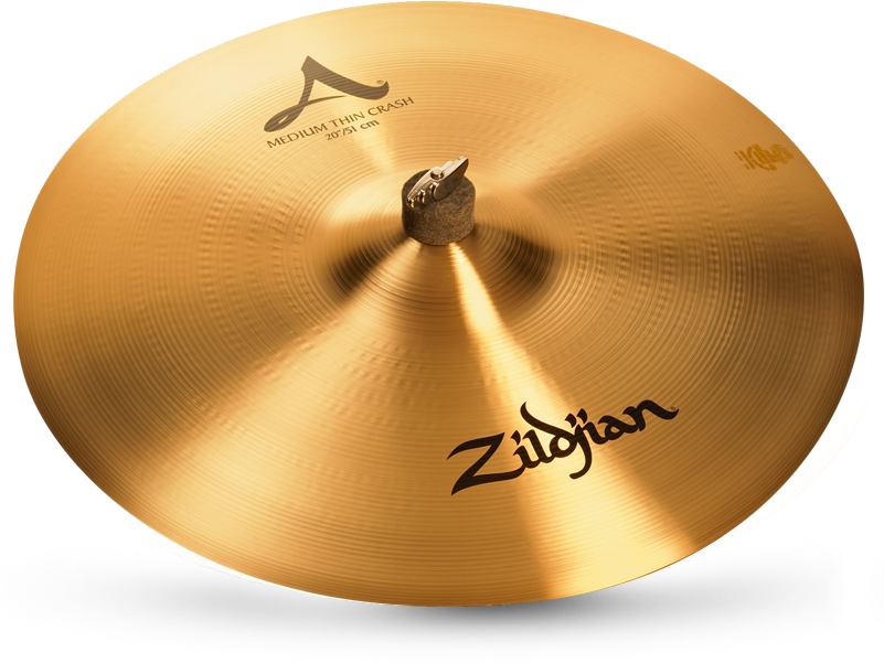 20" A Zildjian Medium Thin Crash - Zildjian 20" A Series Medium Thin Crash Cymbal (800x800), Png Download