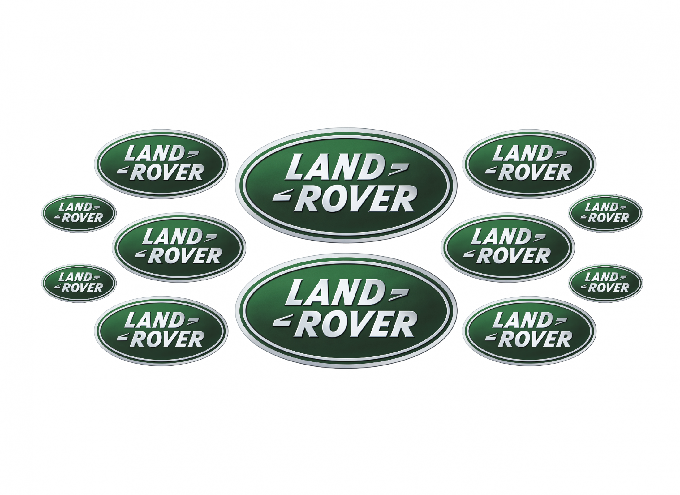 Land Rover Small Sticker (2800x1600), Png Download