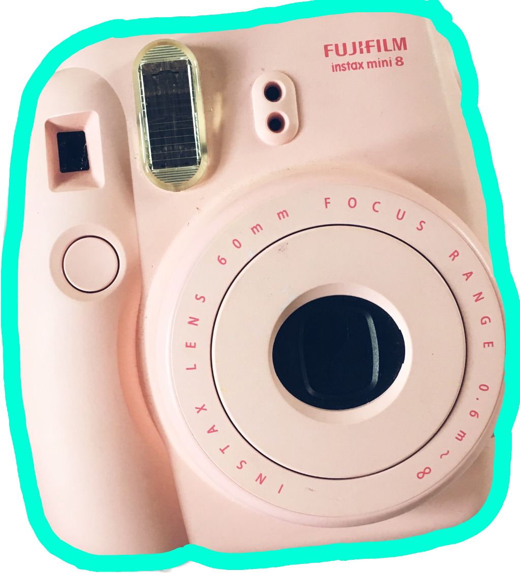 Fuji Camera Images Polaroid Ftestickers Coachella - Fujifilm (1024x1130), Png Download