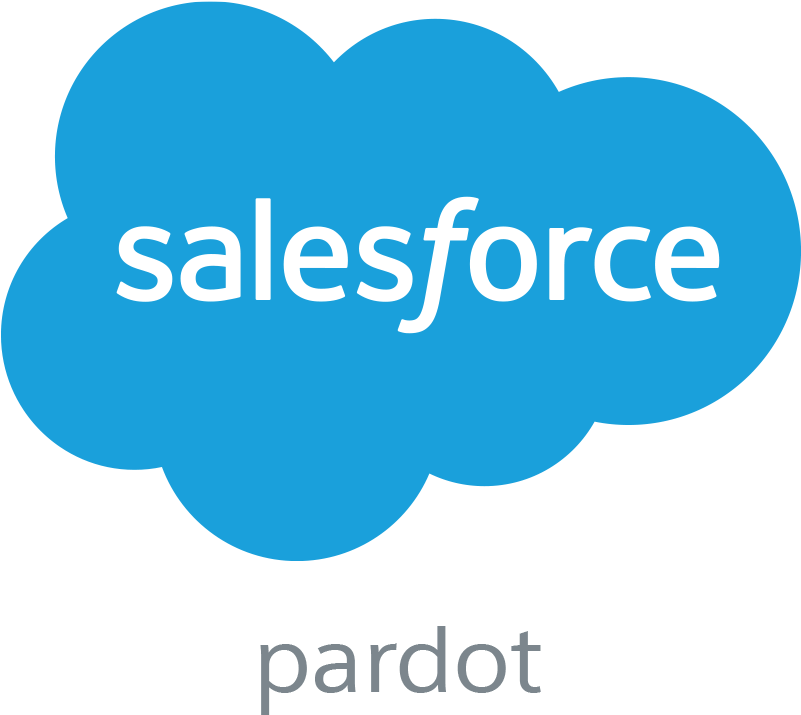 Salesforce Pardot Stacked 800px Transparent - Salesforce Service Cloud (800x800), Png Download