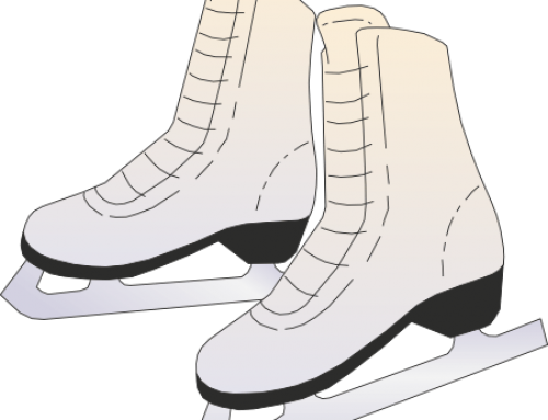 Lefrak Center At Lakeside Ice Skating Rink In Prospect - Figure Skate (500x383), Png Download