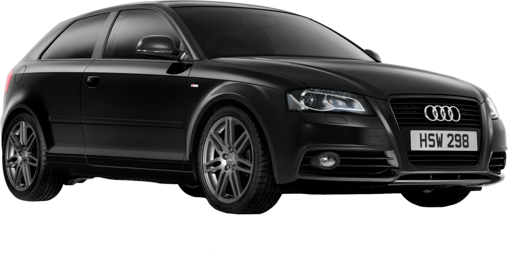 Black Audi Png Image - Audi A3 Black Edition (1024x510), Png Download
