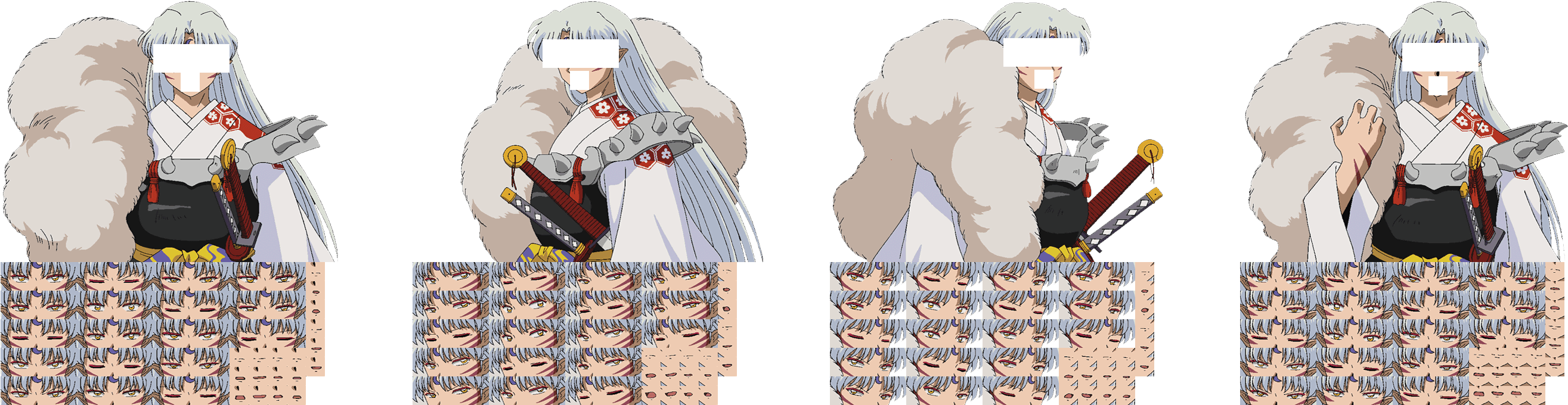 Click For Full Sized Image Sesshomaru - Sesshomaru Secret Of The Cursed Mask (2800x834), Png Download