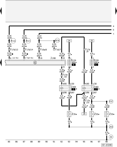 Svg Black And White Stock Stromlaufplan Audi L Pumpe - Diagram (403x504), Png Download