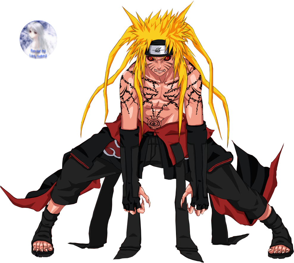 Naruto Dans L Akatsuki (640x595), Png Download