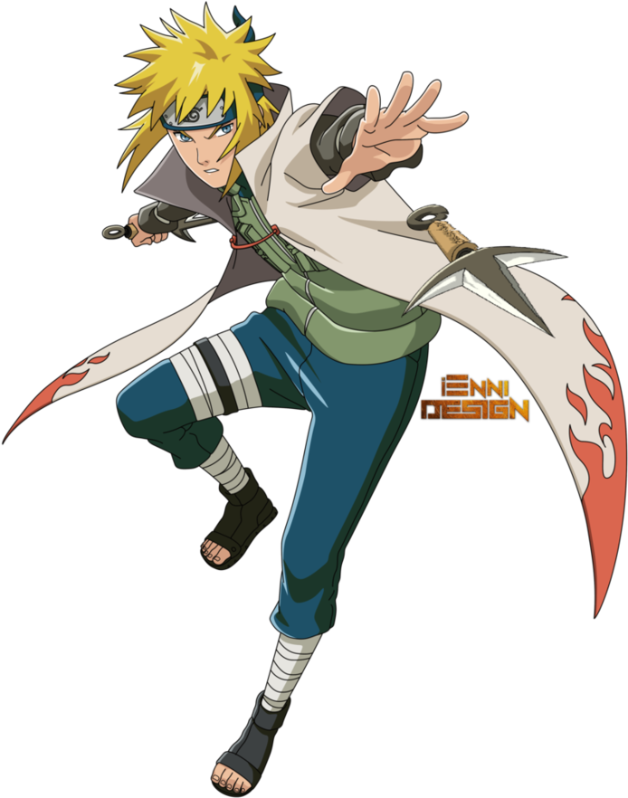Minato Namikaze By Iennidesign - Naruto Shippuden 4 Hokage (894x894), Png Download