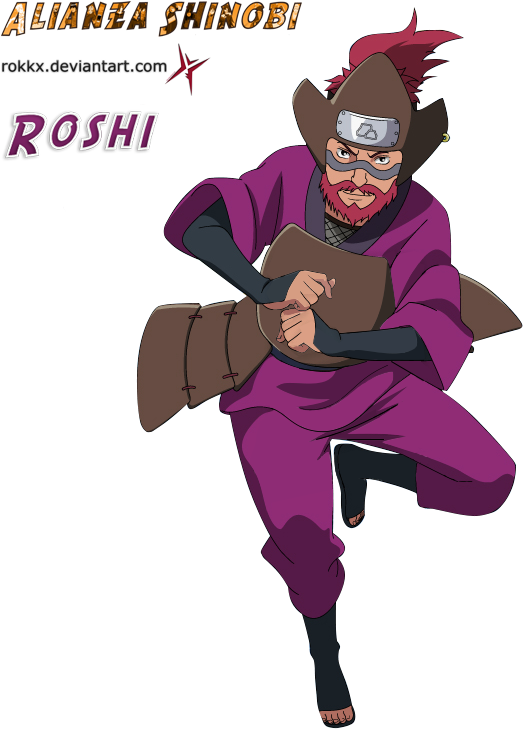 Roshi By Rokkx Roshi Naruto, Naruto Show, Akatsuki, - Roshi Naruto (548x733), Png Download