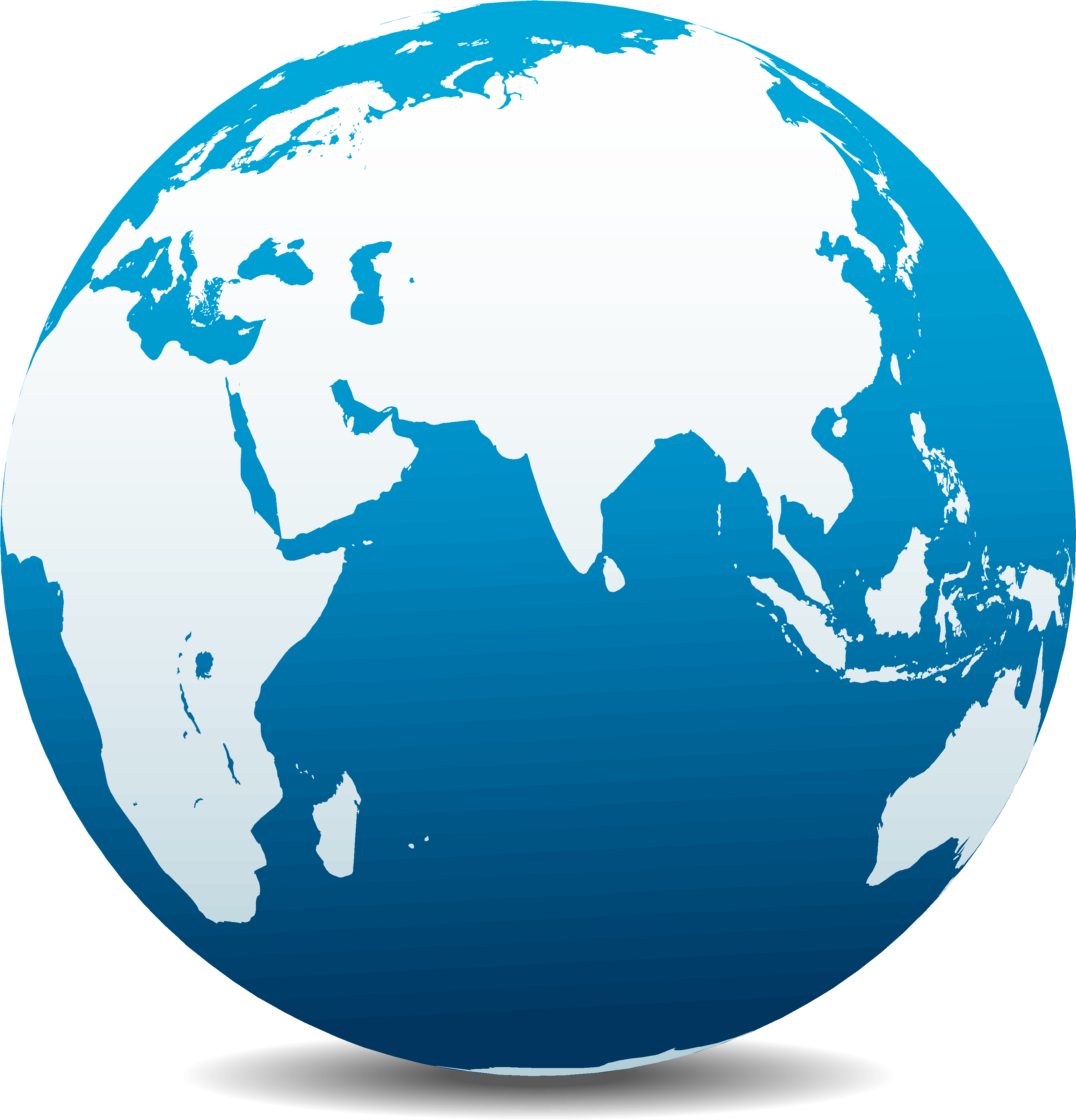 23rd Meeting Of The Wsbi Asia Regional Group - World Map Globe Png (3379x3520), Png Download
