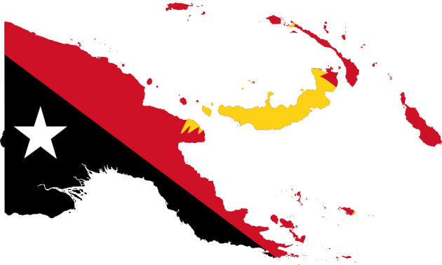Darwinek / Wikipedia Commons - Migration In Papua New Guinea (630x378), Png Download