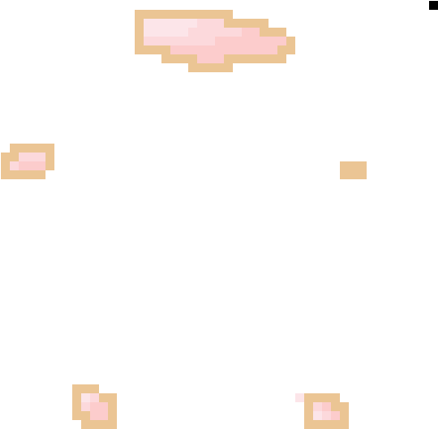 Lunarian Poof - Pixel Art (540x560), Png Download