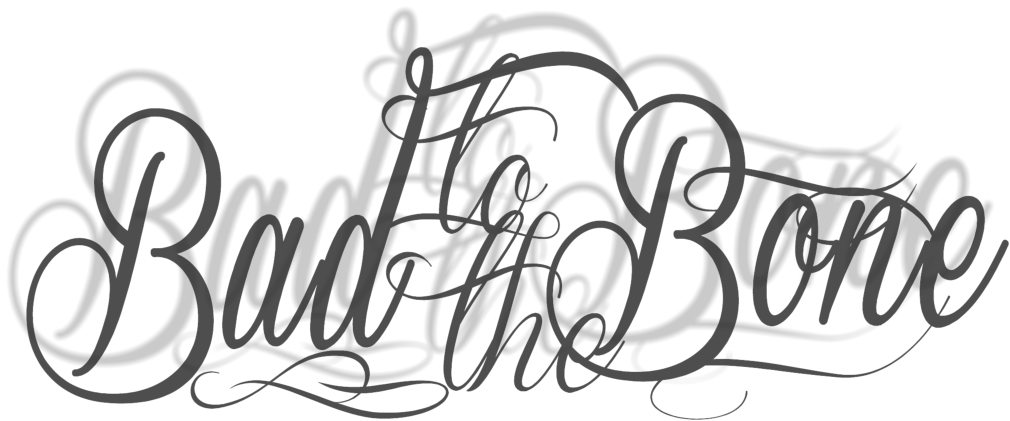 Bad To The Bone Tattoo Liverpool - Bad To The Bone Tattoo (1010x421), Png Download