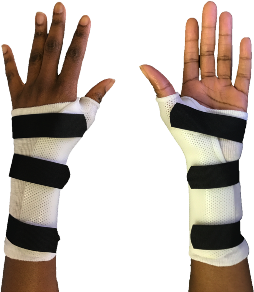 Splint To Treat Thumb Arthritis - Wool (1000x998), Png Download