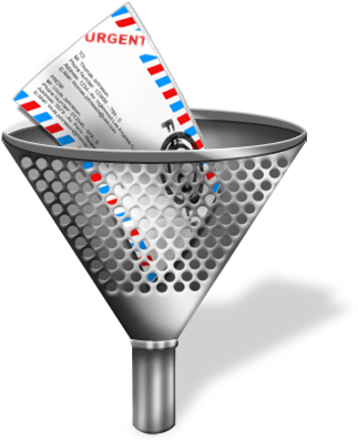 Mail Filter (400x400), Png Download