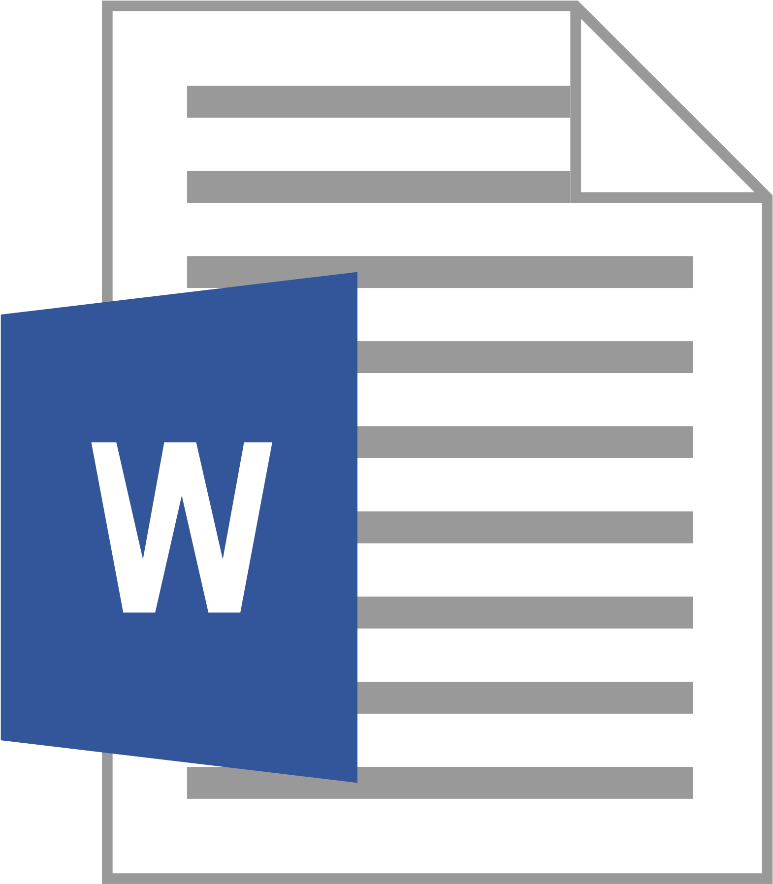 Word File Icon - Word 2016 File Icon (2000x2000), Png Download