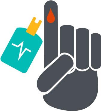 Diabetes Finger Prick Illustration Diabetes Illustration Png Full Size Png Download Seekpng