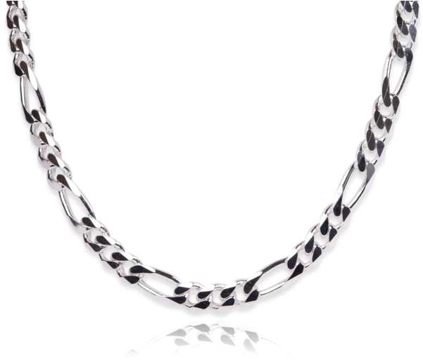 Silver Chain Free Png Image - Cadenas De Acero Inoxidable Para Hombre (600x600), Png Download
