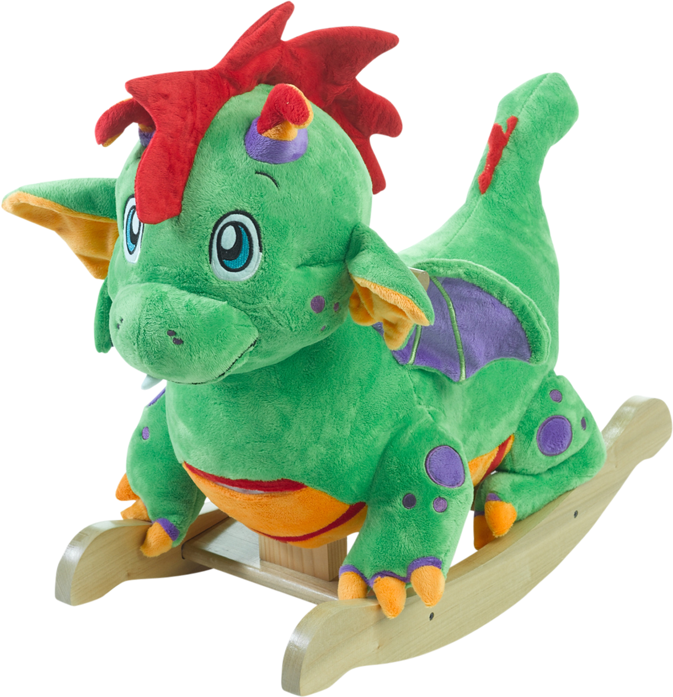 Poof The Lil' Dragon Rocker - Rockabye Rocking Horses Poof The Lil' Dragon Rocker (1450x1450), Png Download