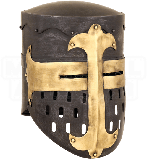 Dark Knight Great Helm - Armor Venue The Dark Knight Norman Helmet - Deepeeka, (550x550), Png Download