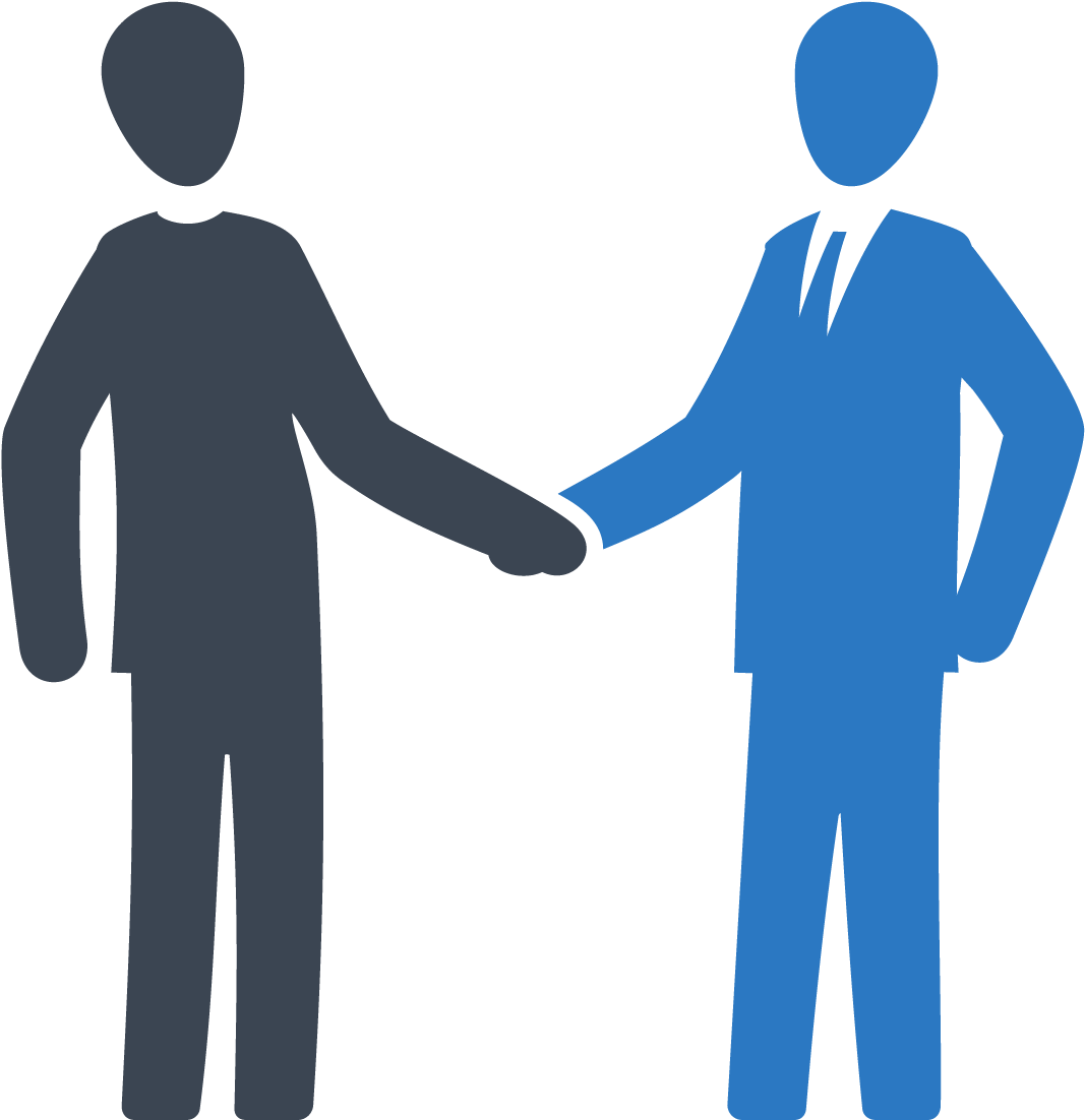 Computer Icons Partnership Transprent - People Shaking Hands Icon Png (1345x1329), Png Download