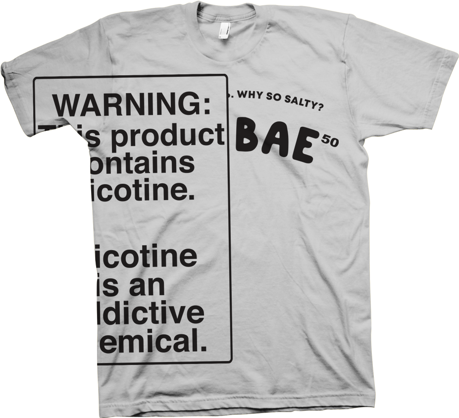 Saltbae50 Warning Shirt - T Shirt (1000x1000), Png Download