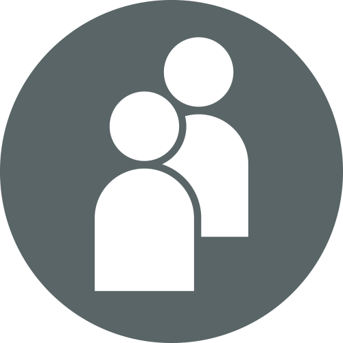 Know The Customer - Customer Icon Circle (500x500), Png Download