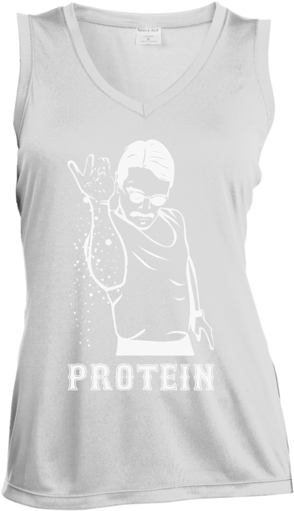 Protein Salt Bae Ladies' Sleeveless Moisture Absorbing - T-shirt (1024x1024), Png Download