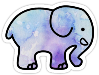 Also Buy This Artwork On Stickers, Bags, And Laptop - Ivory Ella (375x360), Png Download