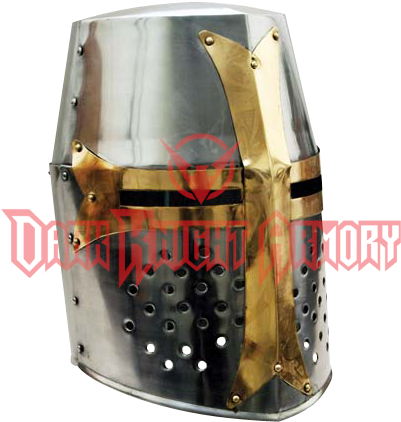 Crusader Templar Helmet (435x435), Png Download