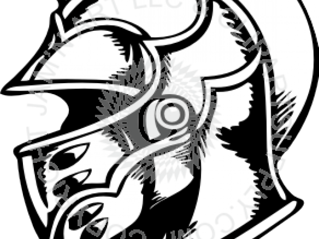 Knight Helmet Side (640x480), Png Download