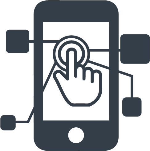 Icon Marketingautomation Salespipeline - Mobile Customer Icon (500x500), Png Download