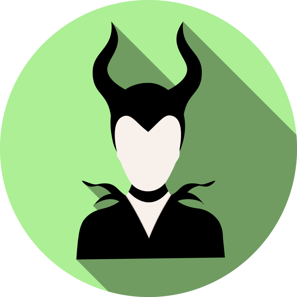 Maleficent Vector Picture Royalty Free Library - Maleficent Icon Png (894x894), Png Download